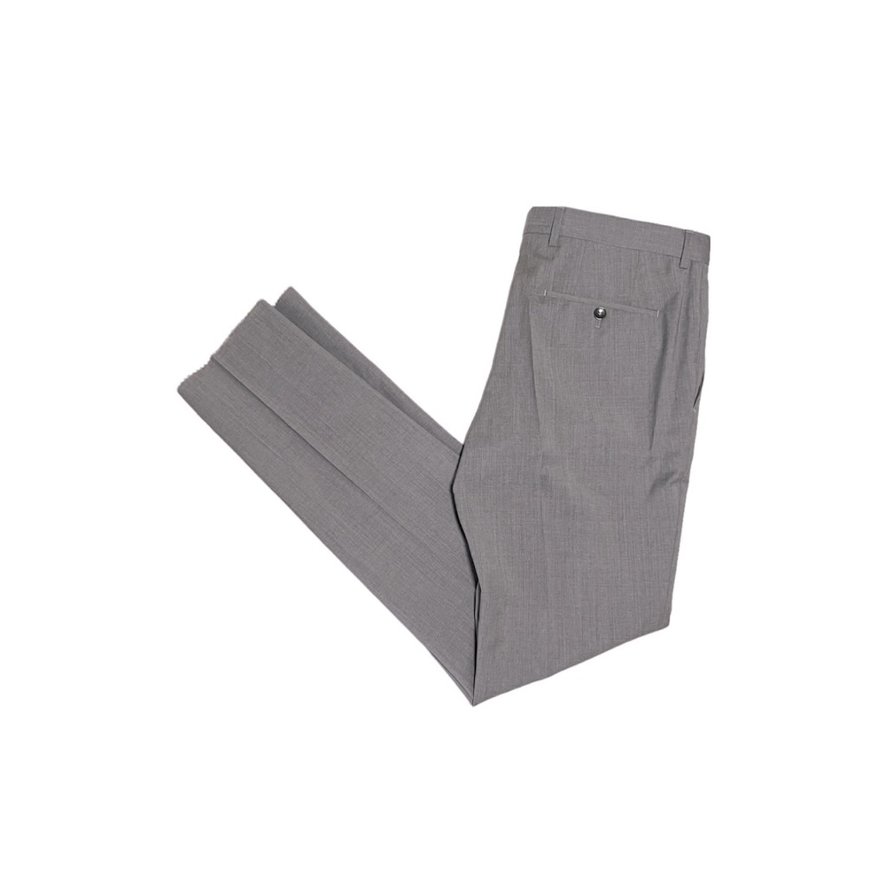 NWOT Hugo Boss Men's Genesis 2 100% Virgin Wool Slim Fit Gray Dress Pants 32R